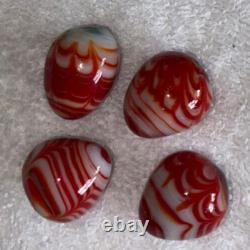 11 Murano Vintage Original Fancy Glass Eggs Hand Blown Plus Get 5 FREE Read