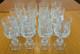 12-Maestri Muranesi Italian Murano Wine Glasses Hand Blown Cut Crystal MUR23