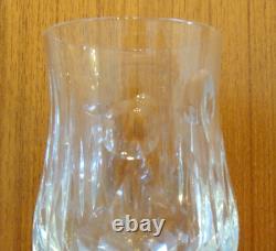 12-Maestri Muranesi Italian Murano Wine Glasses Hand Blown Cut Crystal MUR23