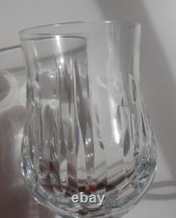 12-Maestri Muranesi Italian Murano Wine Glasses Hand Blown Cut Crystal MUR23