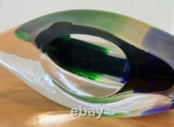 17 Oggetti Murano Italy Studio Art Glass Sailboat Sculpture Figurine Vtg Mcm