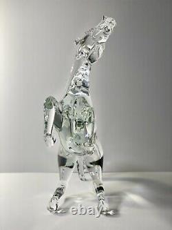 1960s Renato Anatra Signed Murano Italy Art Glass Rearing Stallion or Horse 15T