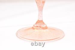 2 Vtg Venetian hand blown Martini GOLD FLEC glasses ATQ Italian Murano Salviati