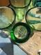 7 Yalos Casa Murano Green Hand-Blown Drinking Glass Tumbler Italy