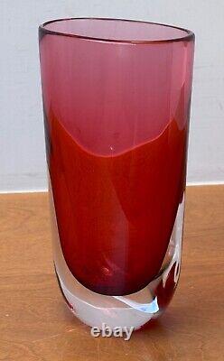 9 Signed Archimede Seguso Murano Italy Sommerso Italian Art Glass Vtg Vetri Mcm