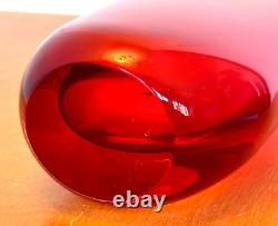 9 Signed Archimede Seguso Murano Italy Sommerso Italian Art Glass Vtg Vetri Mcm