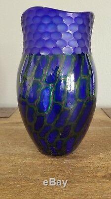 Adriano dalla Valentina for Oggetti art glass vase, 2002 Murano Glass