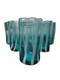 Alessandro Coppola Arte di Murano Italy Hand Blown Glass Tumblers Set of 6 NWT