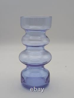 Alexandrite Neodymium 3 pc Bubble Vases UV GLOW pink Italy Murano wisteria