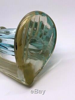 Alfredo Barbini Mid Century Modern Murano Glass Bird Of Paradise 14 1/4