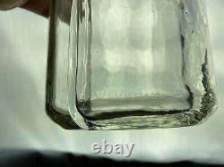 Alfredo Barbini Signed Murano Glass Heart Envelope Vase Italy 11 Tall Signed