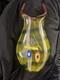 Amazing Murano Hand Blown Art Glass Abstract Italian Vase 14 x 6 Very Rare