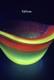 Amazing Murano Sommerso Art Glass Heavy Blue fade to Red Bowl Statement Piece 7