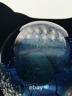 Andrea Tagliapietra Murano Art Glass Aquarium Fish Dish Signed 7 Sculpture