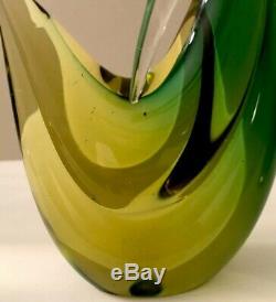 Antonio Da Ros Cenedese Murano Italy Mid Century Pair of Swan or Heron Birds