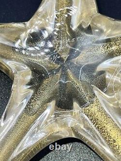 Archemede Seguso Murano Art Glass Star Fish Signed Elsa Perreti for Tiffany