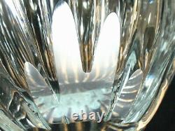 Archimede Seguso Murano Art Glass Clam Shell Sculpture Clear 14 wide