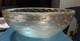 Archimede Seguso for Tiffany & Co Hand Blown Gold Bubble Bowl Murano signed