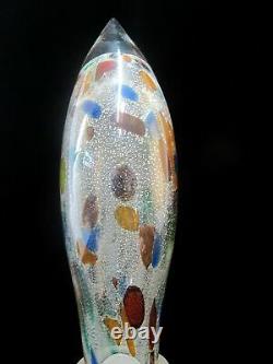 Attributed to LINO TAGLIAPIETRA Large Colorful MURANO Art Glass SCULPTURE