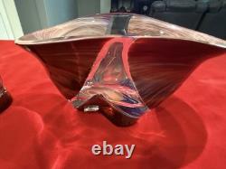 Authentic, Catalogs, Stamped Dino Rosin ORIGINAL Hand Blown Glass Murano, Italy