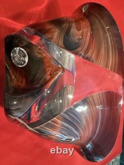 Authentic, Catalogs, Stamped Dino Rosin ORIGINAL Hand Blown Glass Murano, Italy