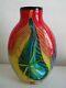 Authentic Murano Heavy Oriente Art Glass Vase