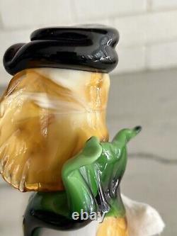 Authentic Vintage 1950s-1960s Murano Italy Hand Blown Art Glass Clown Venice 10