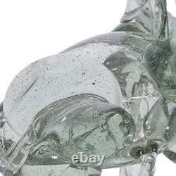 Barovier & Toso Murano Venetian Italian Green Hand Blown Elephant Figurine 6