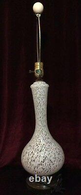 Beautiful MID Century Murano Glass Lamp 17