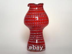 Bianconi Murano Glass Vase Hand Blown Sculpture vase