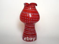 Bianconi Murano Glass Vase Hand Blown Sculpture vase