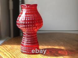 Bianconi Murano Glass Vase Hand Blown Sculpture vase