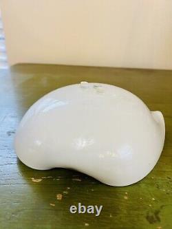 C. 1960's Italian Hand Blown Alfredo Barbini Copper & Bronze Murano Bowl
