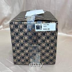 Carlo Moretti Hand Blown Murano Glass Red Black Clear Vase