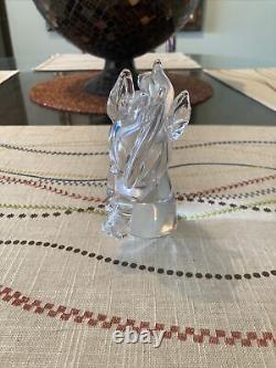 Cartier Murano Art Hand Blown Glass Horse Head Sculpture