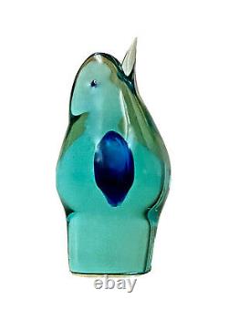 Cenedese Vtg Mid Century Italian Murano Art Glass Bird Sculpture Italy Seguso