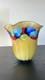 Contemporary Medium Sized Heavy Mouth Blown Glass Vase