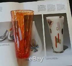 Dino Martens for Aureliano Toso Orange A mace Vase PUBLISHED