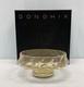 Donghia Murano Hand Blown Glass bowl with24k Gold Dust/sands of Venice Circ07 RARE