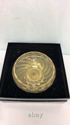Donghia Murano Hand Blown Glass bowl with24k Gold Dust/sands of Venice Circ07 RARE