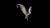 Ebay Murano Hand Blown Glass Art Rooster Chicken Figurine Sculpture Statue About 7 Inches Tall