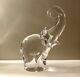 Elio Raffaeli For Oggetti Murano Italy Signed Art Glass Elephant Trunk Up 11 T