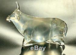 Ermanno Nason Murano Italy Iridescent Cow 1965 Vetreria Gino Cenedese Mucca