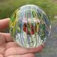 Ferro & Lazzarini Murano Italian Art Glass Hand Blown Paperweight Vintage
