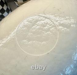 Ferro Murano 21 Iridescent Hand Blown Art Glass Centerpiece Iridescent Swirl