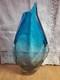 Flavio Poli Penguin Large Sommerso Vase Murano Style Hand Blown Glass Mid Cenury