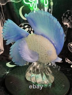 Formia Murano Glass Fish Sculpture 12 Hand Blown Italian Art Glass