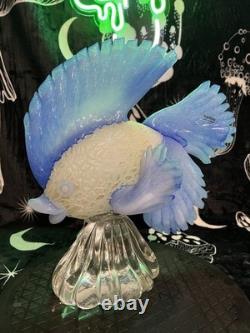 Formia Murano Glass Fish Sculpture 12 Hand Blown Italian Art Glass