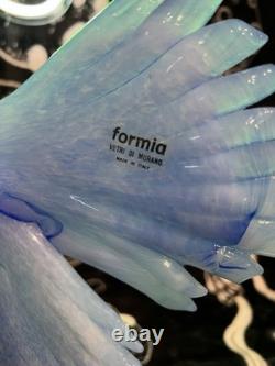 Formia Murano Glass Fish Sculpture 12 Hand Blown Italian Art Glass