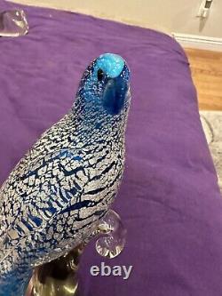 Formia Vetri Di Murano Hand Blown Glass Bird Set